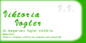 viktoria vogler business card