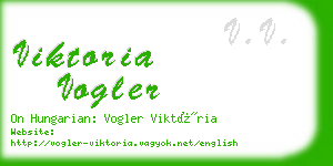 viktoria vogler business card